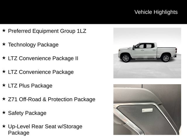 Certified 2025 Chevrolet Silverado 1500 LTZ AWD/4WD image 27