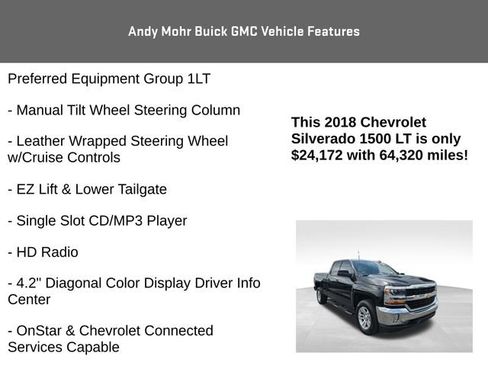 Used 2018 Chevrolet Silverado 1500 LT w/ All Star Edition image 12