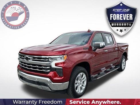 Used 2024 Chevrolet Silverado 1500 LTZ w/ Technology Package AWD/4WD image 2