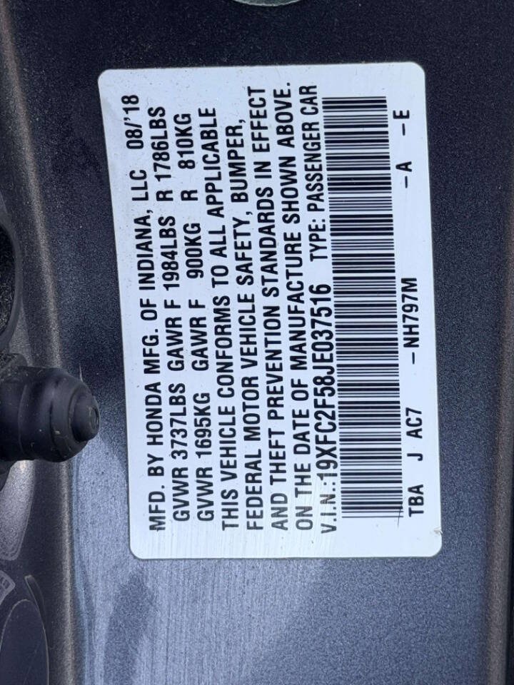Used 2018 Honda Civic LX image 18