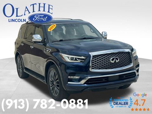 Used 2022 INFINITI QX80 Sensory w/ Cargo Package AWD/4WD image 7