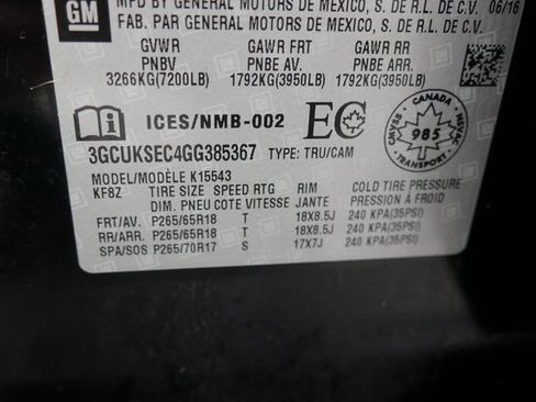 Used 2016 Chevrolet Silverado 1500 LTZ Z71 image 27