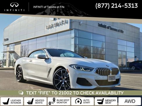 Used 2020 BMW 840i xDrive Convertible w/ M Sport Package image 1