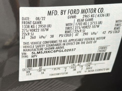 Used 2023 Lincoln Aviator Black Label AWD/4WD image 30