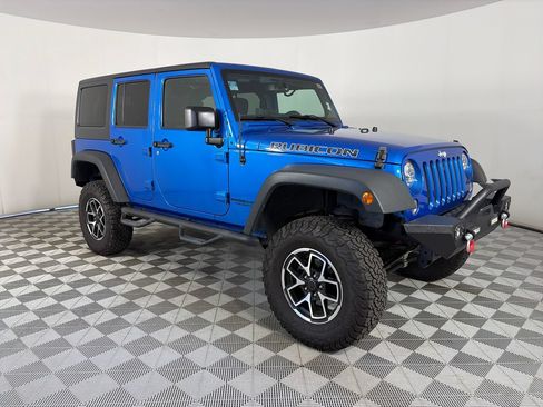 Used 2016 Jeep Wrangler Unlimited Rubicon w/ Connectivity Group AWD/4WD image 1
