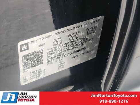 Used 2019 GMC Sierra 1500 AT4 w/ AT4 Premium Package AWD/4WD image 34