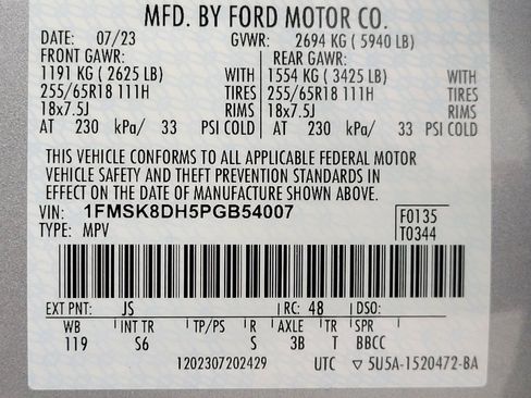 Used 2023 Ford Explorer XLT w/ Equipment Group 202A image 29