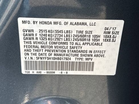 Used 2017 Honda Pilot LX image 21