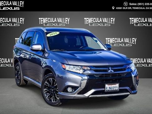 Used 2018 Mitsubishi Outlander 4WD Plug-In Hybrid image 1