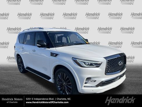 Used 2021 INFINITI QX80 Premium Select w/ Cargo Package image 1