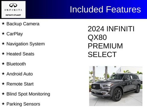 Certified 2024 INFINITI QX80 Premium Select w/ Cargo Package AWD/4WD image 3