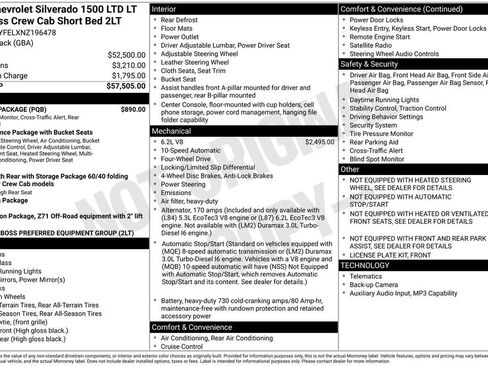 Used 2022 Chevrolet Silverado 1500 LT Trail Boss w/ Safety Package AWD/4WD image 4