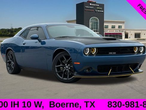 Used 2022 Dodge Challenger R/T w/ Blacktop Package RWD image 1