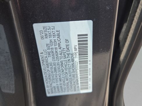 Certified 2023 Honda Odyssey EX-L image 19
