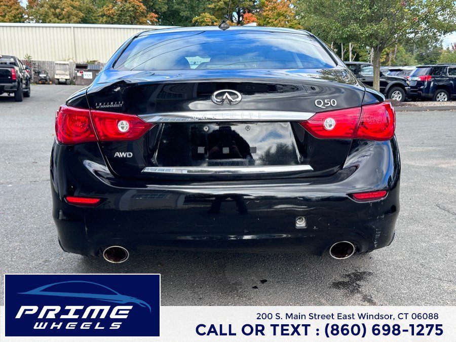Used 2015 INFINITI Q50 AWD w/ Moonroof Package image 6