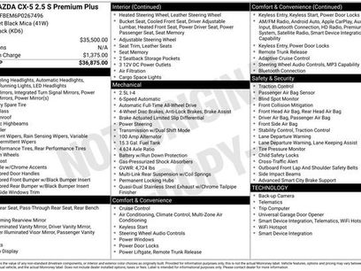 Used 2023 MAZDA CX-5 AWD 2.5 S w/ Premium Plus Pkg