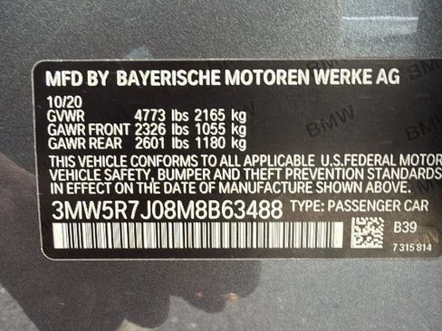 Used 2021 BMW 330i xDrive Sedan w/ Convenience Package AWD/4WD image 32