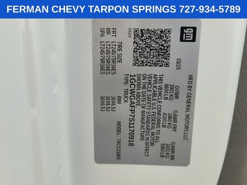 New 2025 Chevrolet Express 2500 w/ Communications Package image 21