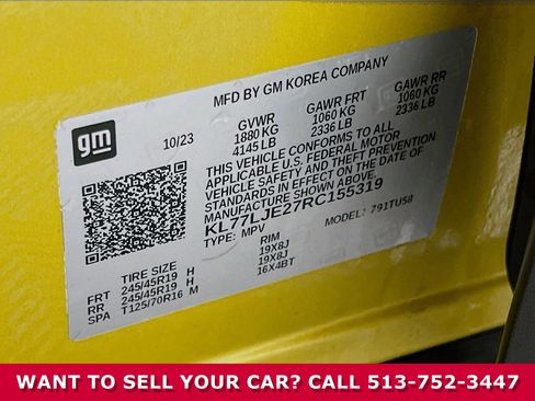 Used 2024 Chevrolet Trax RS w/ Sunroof Package image 35