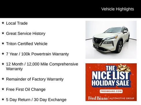 Certified 2023 Nissan Rogue Platinum w/ Platinum Premium Package image 3
