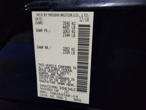 Used 2019 Nissan Leaf SL w/ SL Technology Package image 62