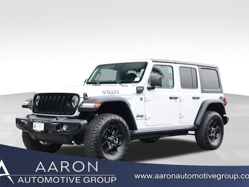 Used 2025 Jeep Wrangler Unlimited Sport S 4xe AWD/4WD image 1