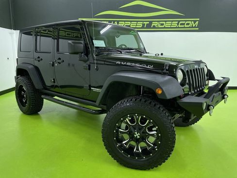 Used 2008 Jeep Wrangler Unlimited Rubicon w/ Dual Top Group image 1