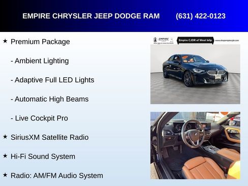 Used 2023 BMW 230i xDrive Coupe w/ Premium Package image 11