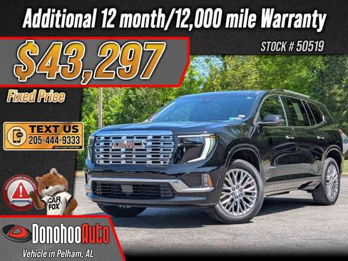 Used 2024 GMC Acadia Denali w/ Super Cruise Package FWD image 1