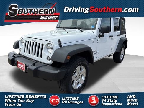 Used 2016 Jeep Wrangler Unlimited Sport w/ Quick Order Package 24S image 1