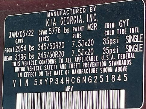 Used 2022 Kia Telluride EX w/ EX Premium Package image 34