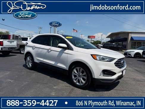 Used 2019 Ford Edge Titanium w/ Cold Weather Package AWD/4WD image 1