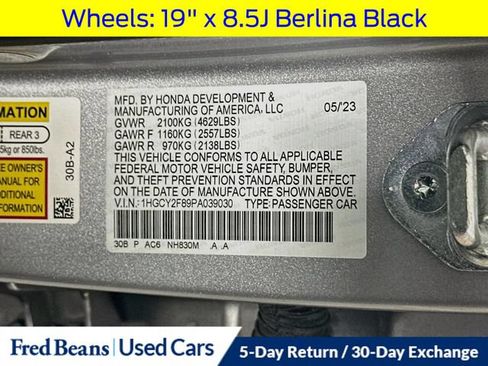 Used 2023 Honda Accord Touring image 37