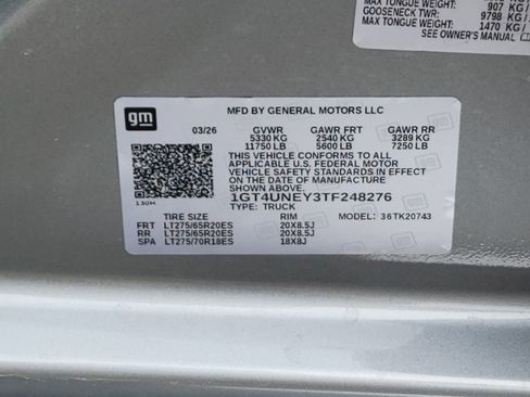 New 2026 GMC Sierra 2500 SLT w/ SLT Premium Package AWD/4WD image 14