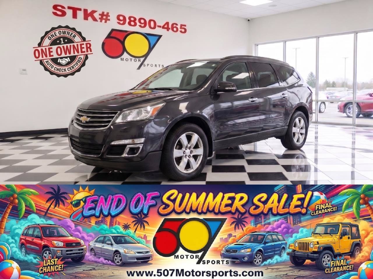 Used 2016 Chevrolet Traverse LT w/ Style and Technology Package FWD image 1