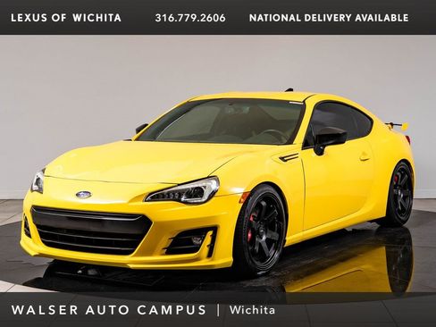 Used 2017 Subaru BRZ Series.Yellow RWD image 1