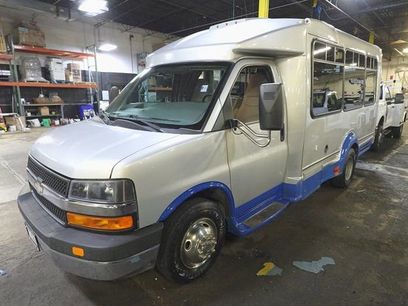 Used 2014 Chevrolet Express 3500 w/ Shuttle Bus Package