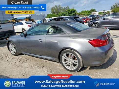 Used 2010 INFINITI G37 Convertible w/ Premium Pkg RWD image 3