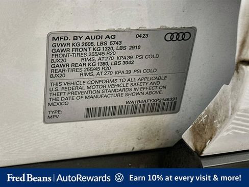 Used 2023 Audi SQ5 Premium Plus w/ Premium Plus Package AWD/4WD image 39