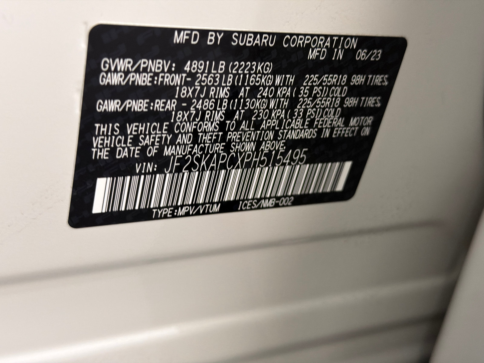 Used 2023 Subaru Forester Limited w/ Popular Package #2 AWD/4WD image 18
