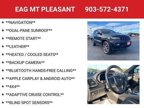 Used 2021 Jeep Grand Cherokee Limited w/ Quick Order Package 28K 80th image 4