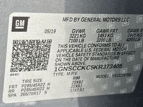 Used 2019 Chevrolet Tahoe Premier image 41