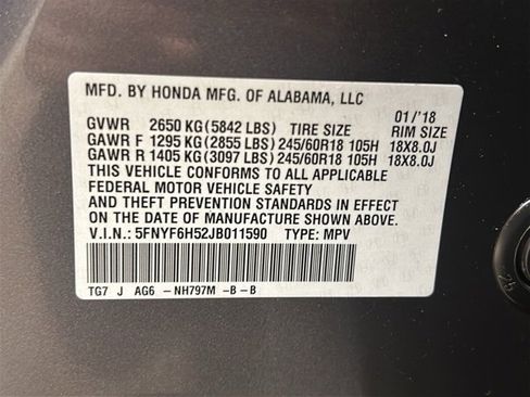 Used 2018 Honda Pilot EX-L image 31