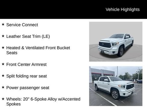 Used 2021 Toyota Tundra Platinum AWD/4WD image 17