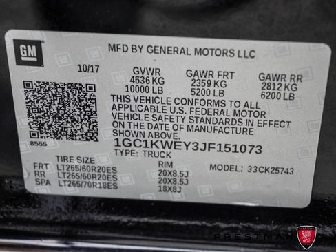 Used 2018 Chevrolet Silverado 2500 LTZ w/ Duramax Plus Package image 32