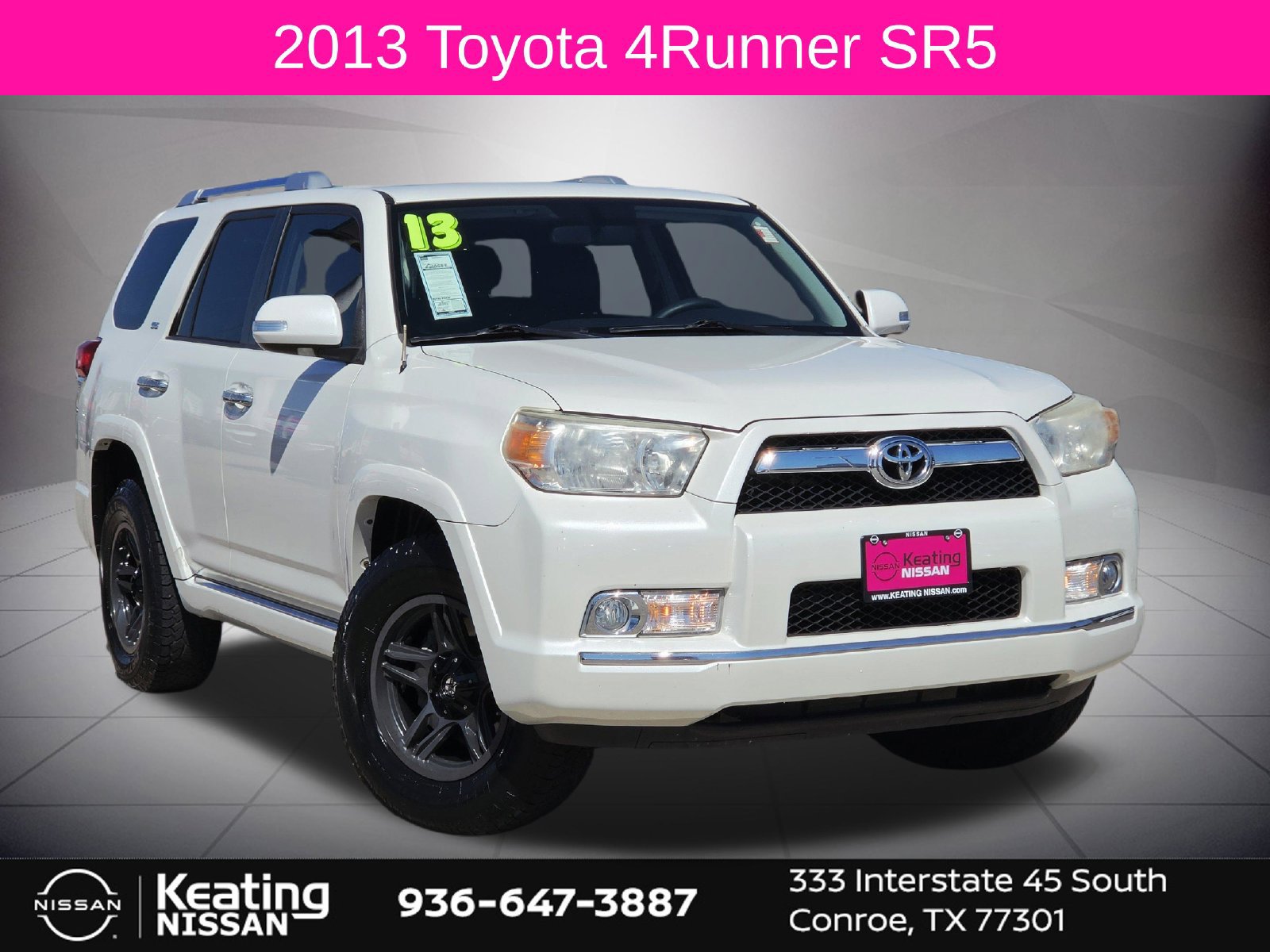 Used 2013 Toyota 4Runner SR5 w/ Convenience Pkg RWD image 1