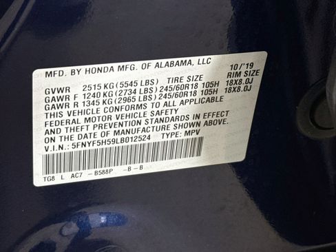 Used 2020 Honda Pilot EX-L image 40