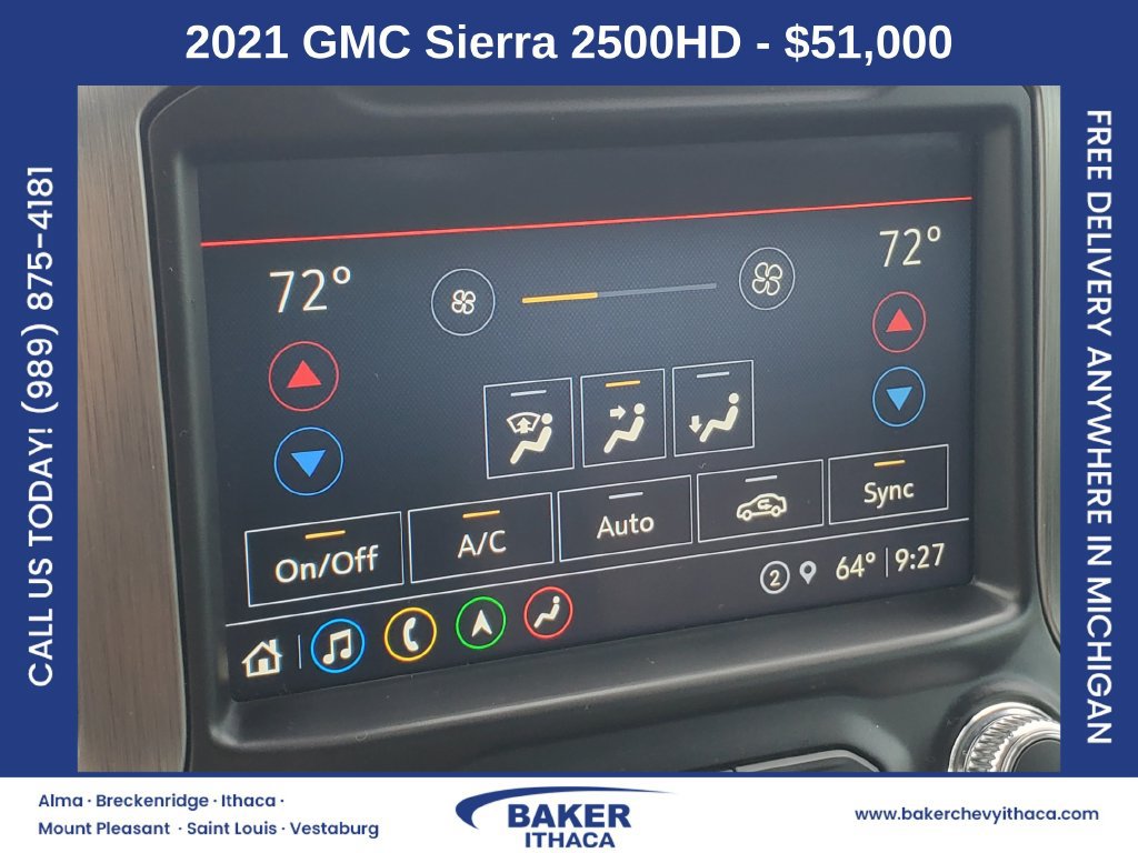 Certified 2021 GMC Sierra 2500 Denali w/ Denali Ultimate Package AWD/4WD image 16