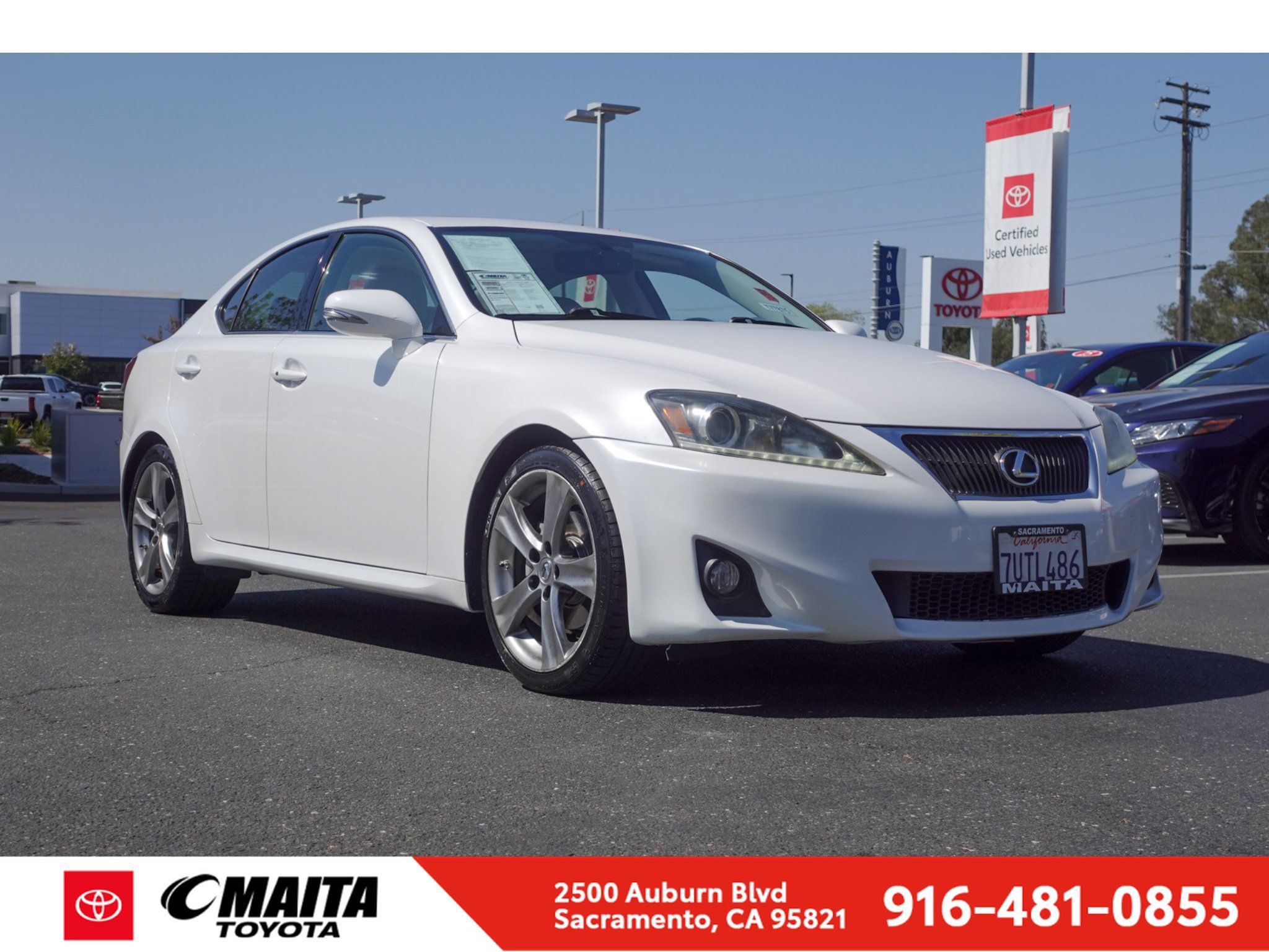 Used 2012 Lexus IS 250 w/ Premium Pkg Value Edition RWD image 1