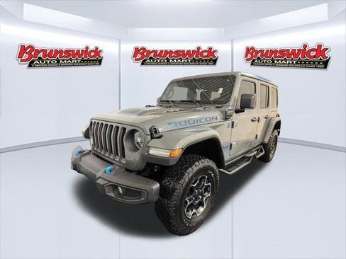 Certified 2023 Jeep Wrangler Unlimited Rubicon 4xe w/ Cold Weather Group image 1
